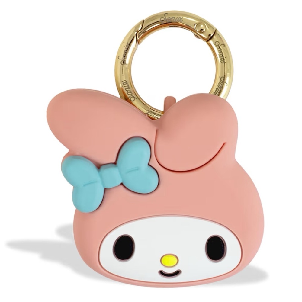 New in Box Sonix Sanrio My Melody Silicone AirTag Cover w/ Keyring